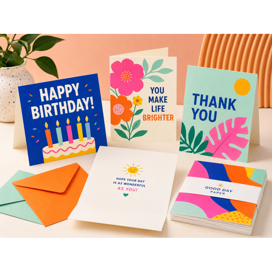 Foldover Greeting Cards