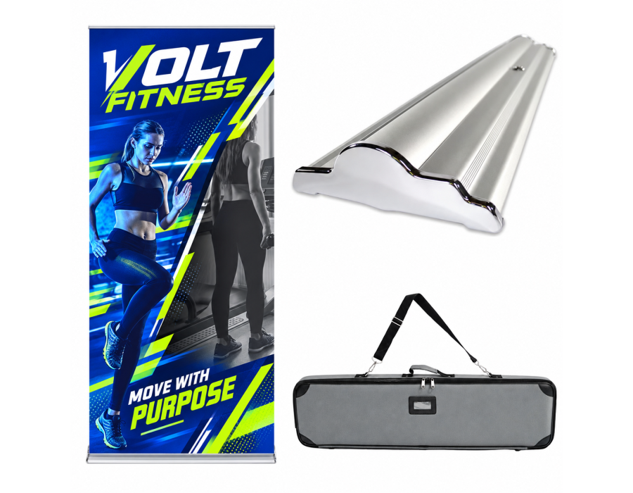 Custom Printed Premium Retractable Banner product view