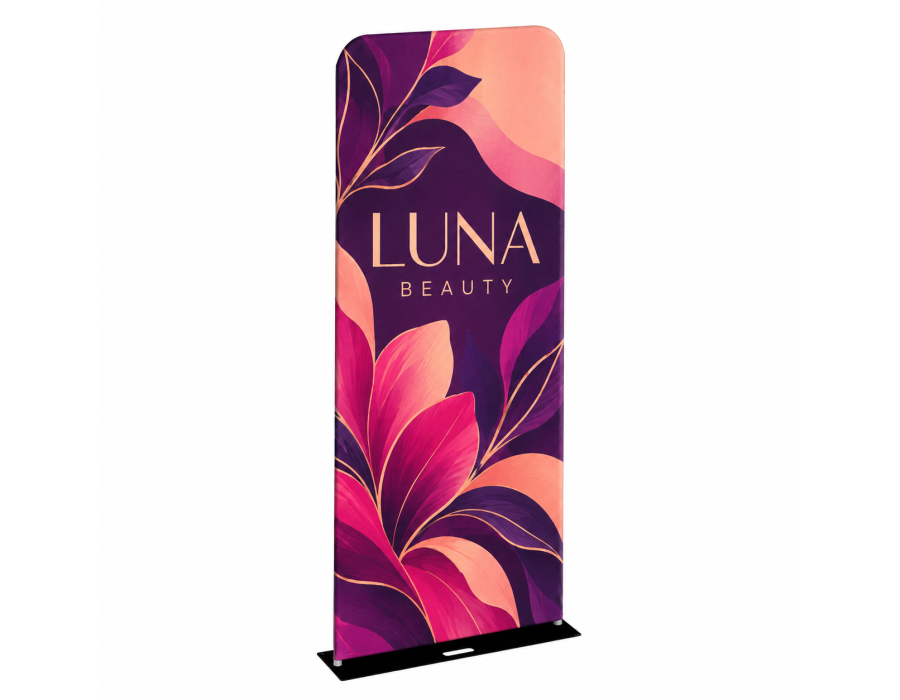 Custom 3' x 7.5' Fabric Stand product view