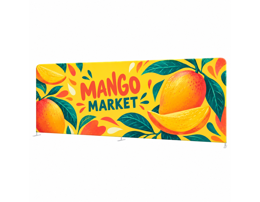 Custom 20’ Tube Display Straight product view