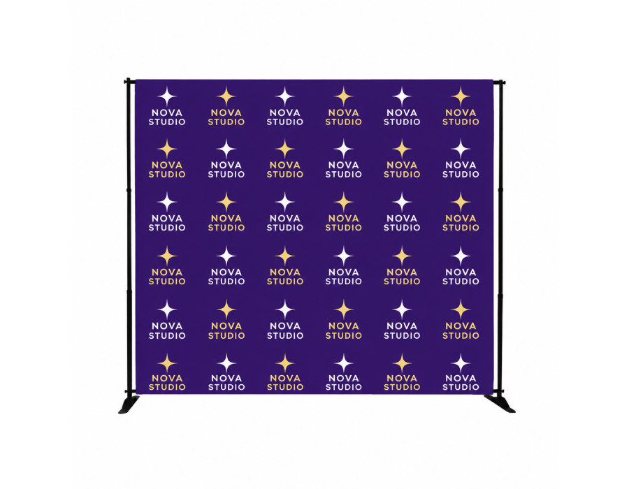 Custom Step and Repeat Backdrop product view