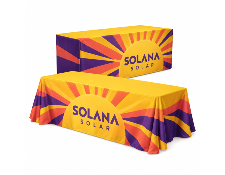 Custom 6'/8' Convertible Table Cloth product view
