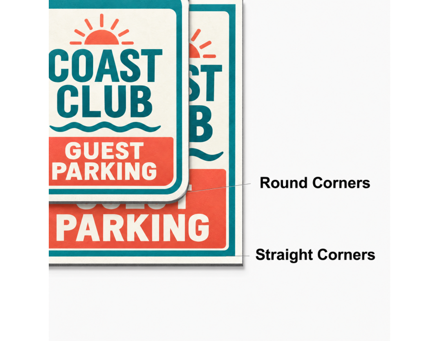 Custom Aluminum Sign product view