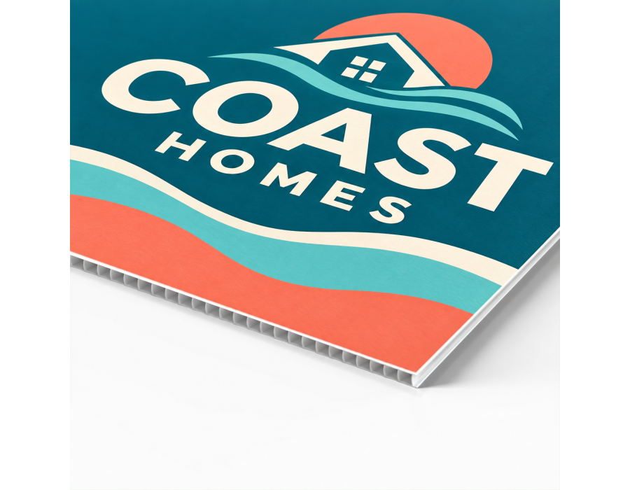 Custom Coroplast Signs by Area product view