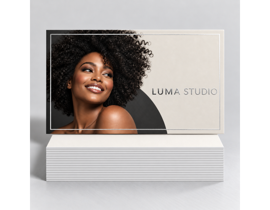 Dual Raised Business Cards product view