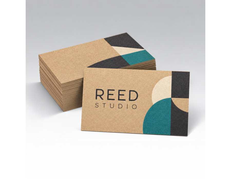 Brown Kraft Business Cards product view