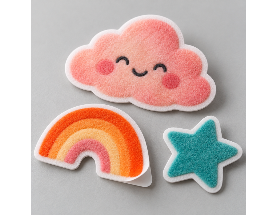 Fuzzy Stickers product view