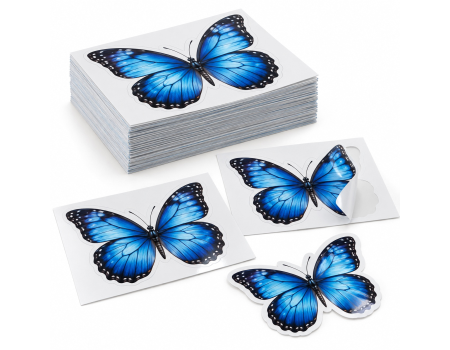Smart Save Removable Glossy Stickers product view
