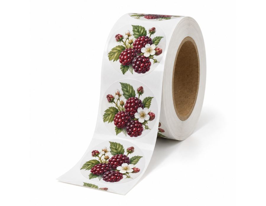 White Paper Permanent Glossy Labels product view
