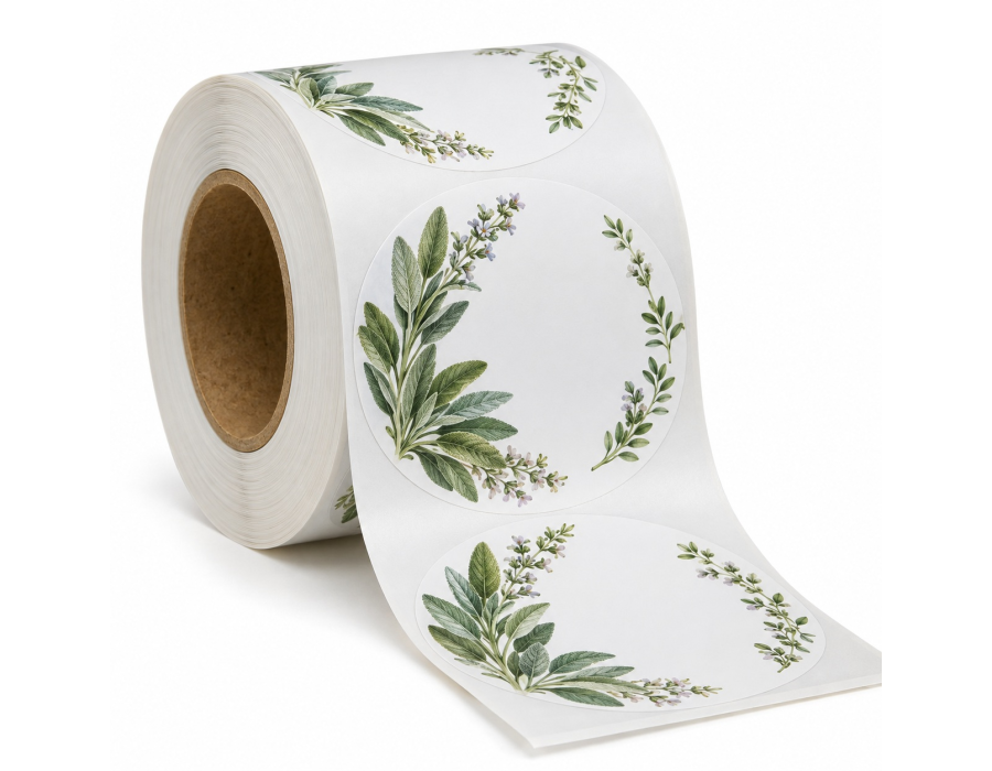 White BOPP Permanent Matte Labels ( Writable ) product view