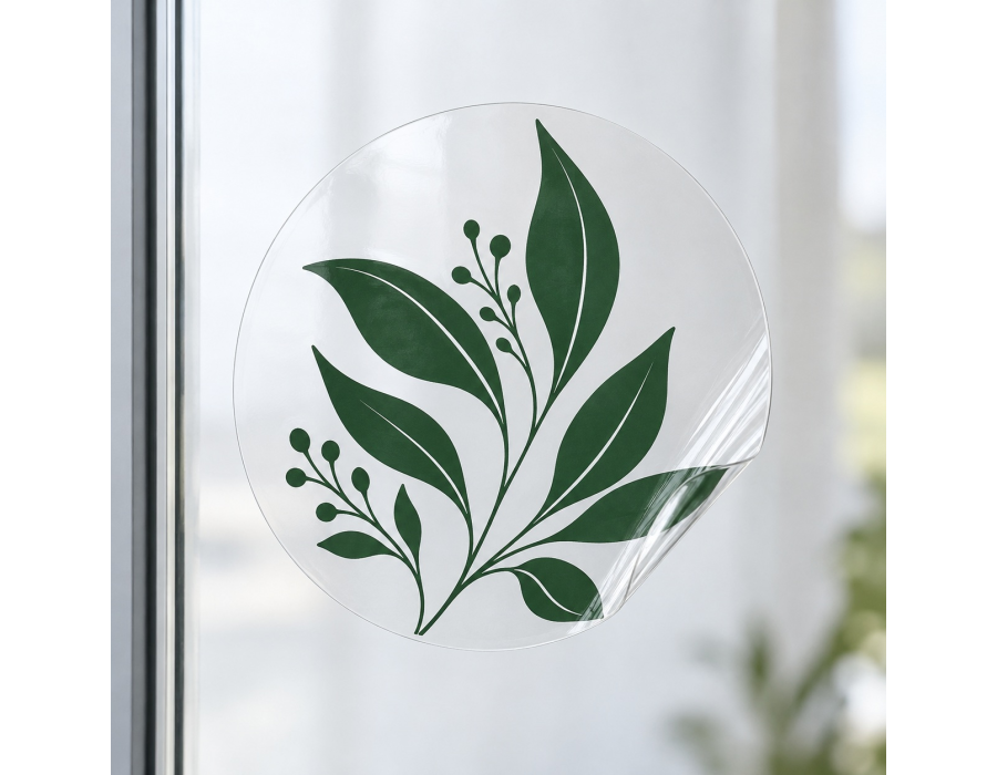 Custom Crystal Clear Wall Decals product view